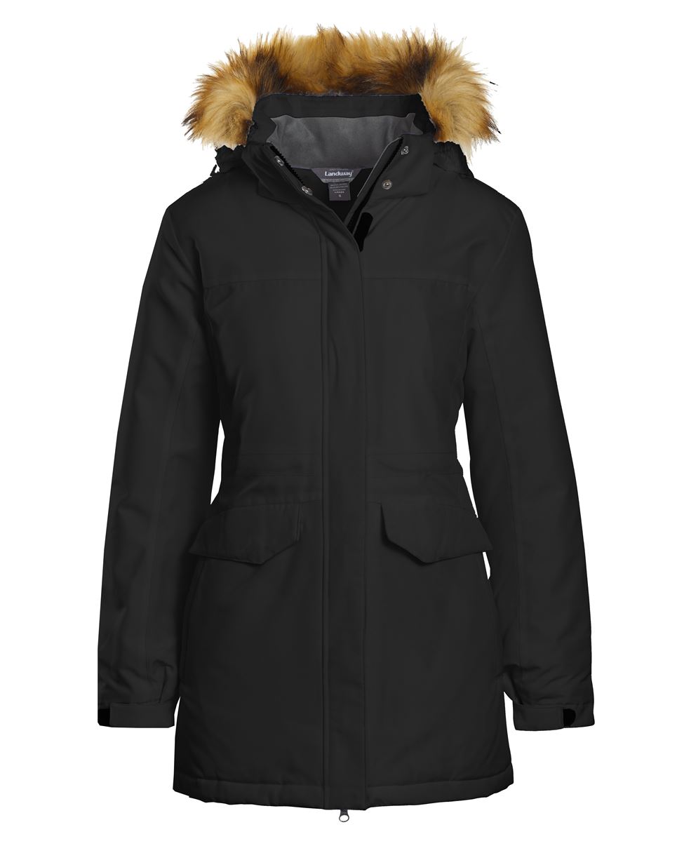 Landway LC-82 - Ladies Providence Insulated Parka With Faux Fur